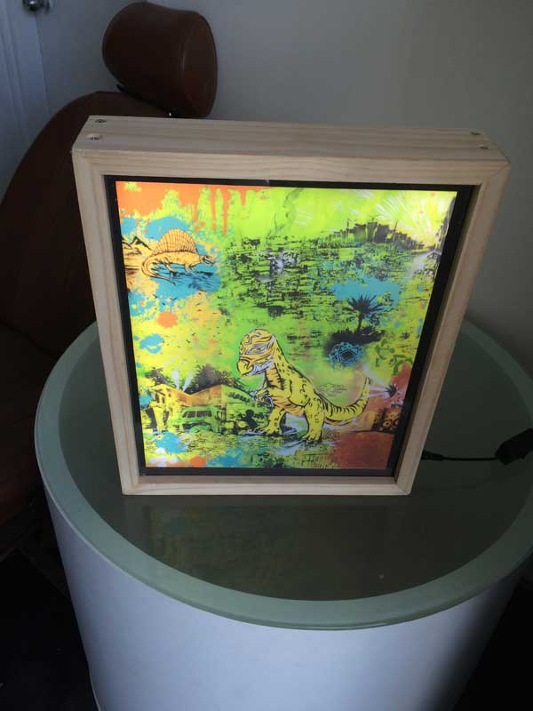 Lightbox artworks for your home or office