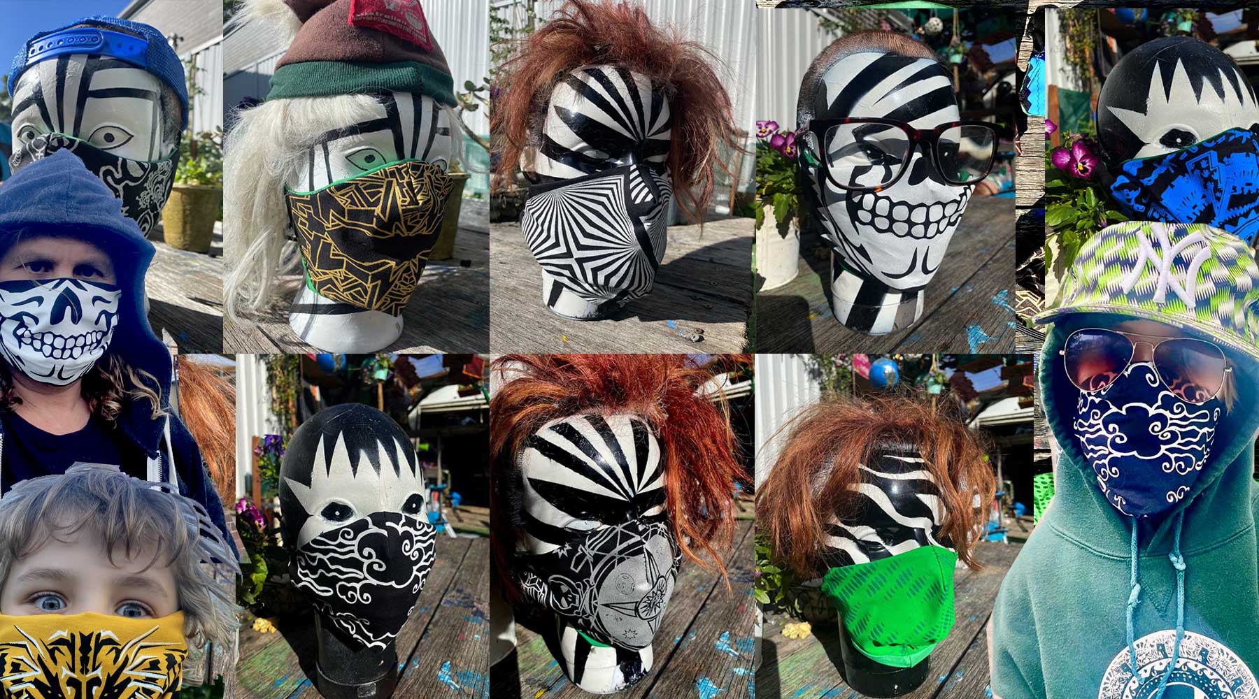 vectorpunk masks