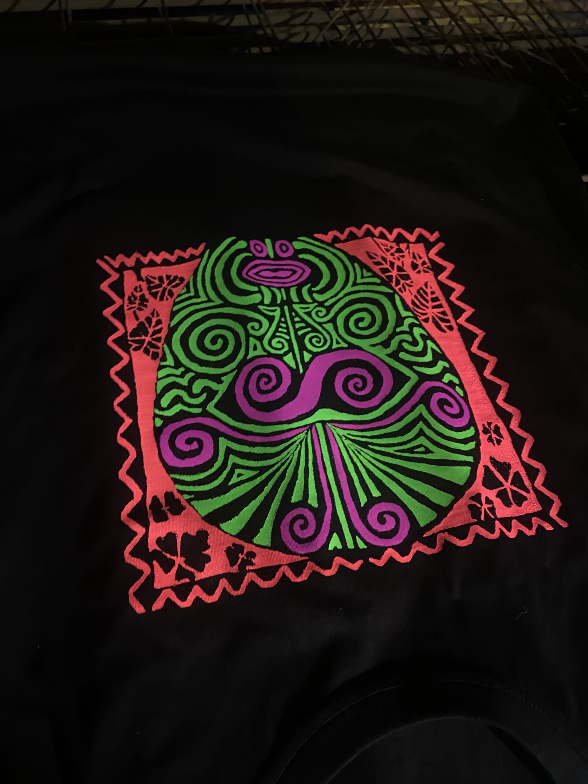 Fluro Screenprint